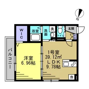 トラフト馬橋【2階】の間取り