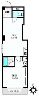 レジデンス高久【2階】の間取り