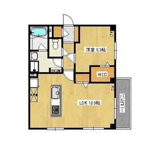 コンソルテ C【2階】の間取り