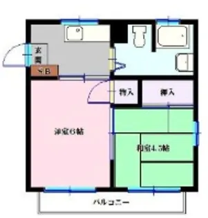 テラス唐沢【3階】の間取り
