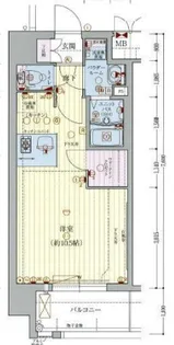 プレサンス新大阪クロステージ【7階】の間取り