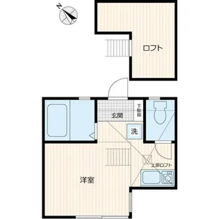 イデアルハイム白楽【1階】の間取り