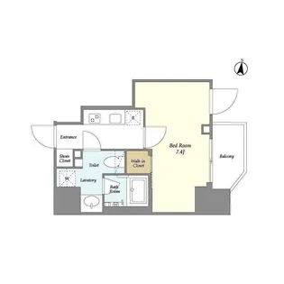 ORSUS中野【8階】の間取り
