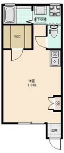 デュナミス祖師谷【1階】の間取り