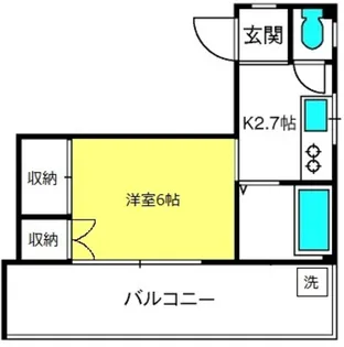第一斎藤ビル【3階】の間取り