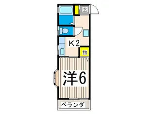 アイミーハウス【2階】の間取り