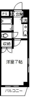 渡邊ビル【7階】の間取り