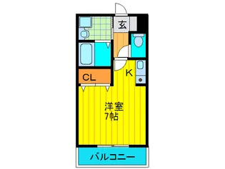 一風館【3階】の間取り