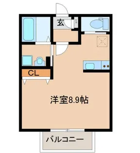 LUXES大和町(ラクセス)【3階】の間取り