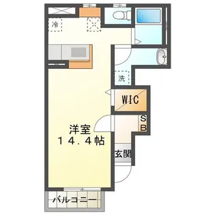 Seis豊潤 A・B【1階】の間取り