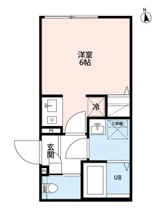 robothome八広(ロボットホームヤヒロ)【1階】の間取り
