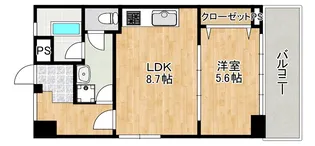 池上公園ビル【4階】の間取り