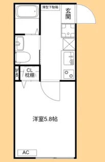 MQuarto朝霞【3階】の間取り