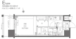 ZOOM王子神谷【2階】の間取り