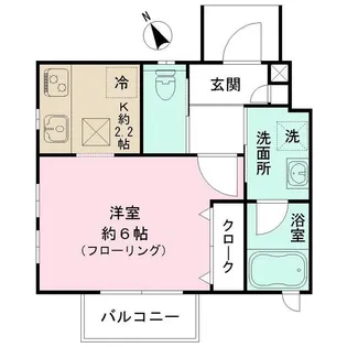 エスペーロ【1階】の間取り