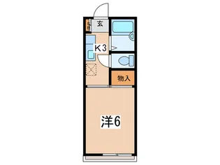 メゾン園【1階】の間取り