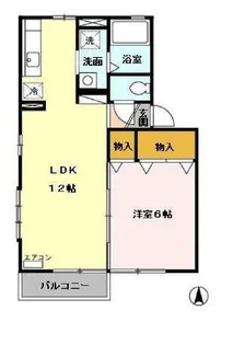 カ-サ・イオシス【1階】の間取り