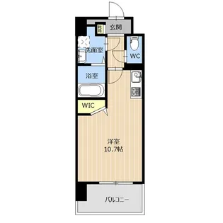 グランディア蓮台寺【5階】の間取り