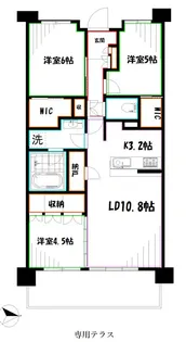 バウス武蔵境【3階】の間取り