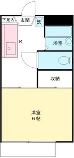 ベルハイツ【1階】の間取り