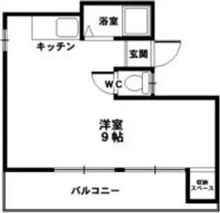 Libra谷町【4階】の間取り