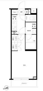 ルーブル大森西【3階】の間取り