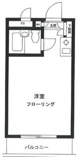 パレ・ドール中野第五【5階】の間取り