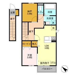 ドエル【2階】の間取り