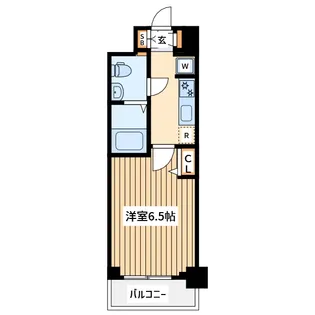 エス-レジデンス横浜子安アブレスト【2階】の間取り