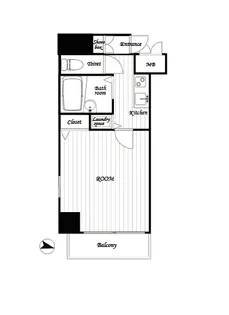 プレステージ錦糸町【3階】の間取り