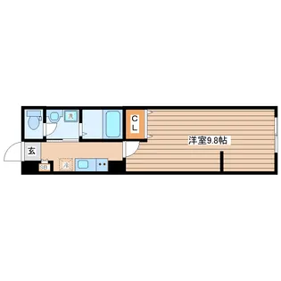 Azul富沢(アスール)【2階】の間取り