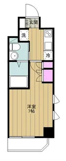 プラウドフラット武蔵小杉イースト【2階】の間取り