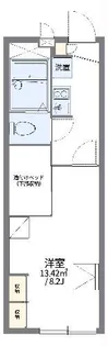 レオパレス好文亭【1階】の間取り