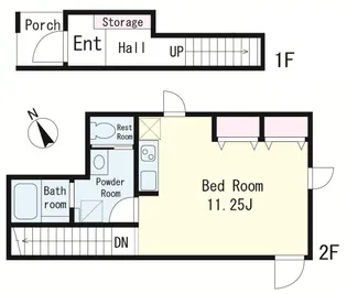 グランツ笹塚【2階】の間取り