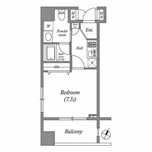 アーデン町田【9階】の間取り