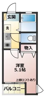 カーサリーラ【2階】の間取り