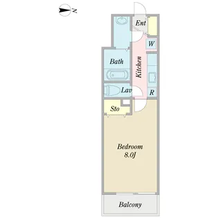 ステラポラーレ【4階】の間取り
