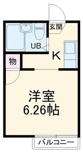 森ヶ丘ハイツ【2階】の間取り