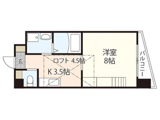 平勝ビル17【3階】の間取り