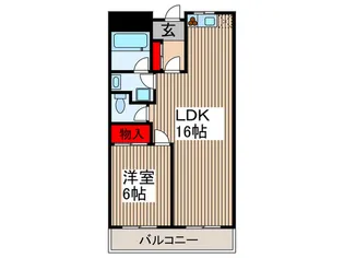 メゾン・ド・ブラン.【3階】の間取り