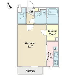 Elianto Citta I【1階】の間取り