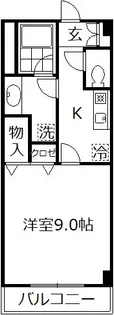 グランドメゾンホソヤマ【3階】の間取り