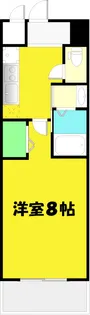 Ms palazzO Osaka【9階】の間取り