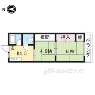 ベルフラール【3階】の間取り