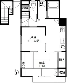 ファミールM【2階】の間取り