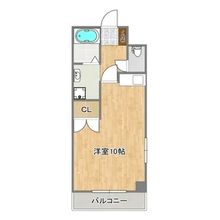 パレット新屋敷【3階】の間取り