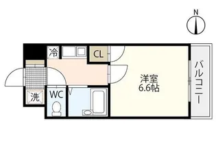アストラルヤマナカ【4階】の間取り