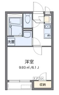 クレイノブァンテージII【1階】の間取り