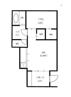 【新築】Maison Hinata【1階】の間取り