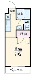 西浦コーポ【2階】の間取り
